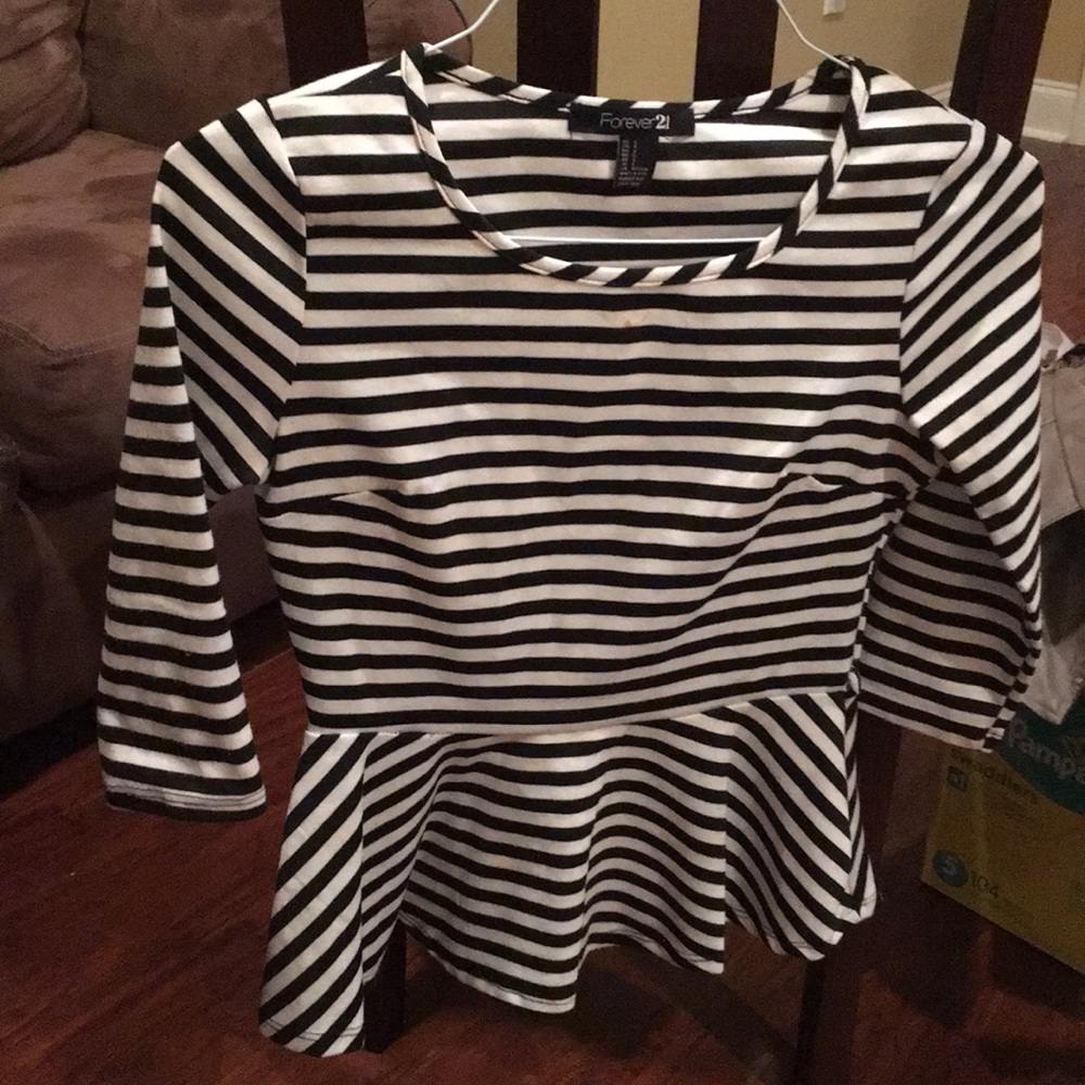Peplum shirt